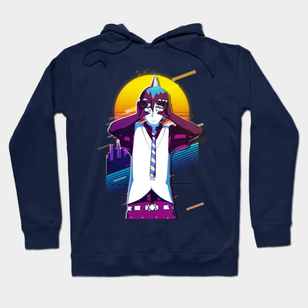 Ao no Exorcist - Amaimon Hoodie by 80sRetro